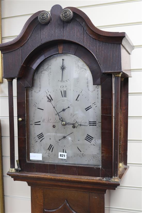 A George III mahogany longcase clock